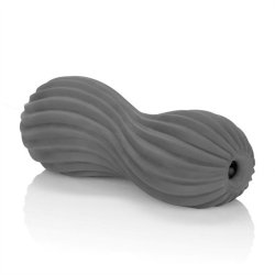 Apollo: Dual Stroker - Grey Sex Toy Apollo: Dual Stroker - Grey Sex Toy