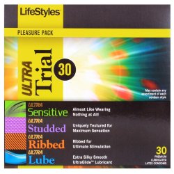 LifeStyles Ultra Trial 30 Pack Sex Toy LifeStyles Ultra Trial 30 Pack Sex Toy