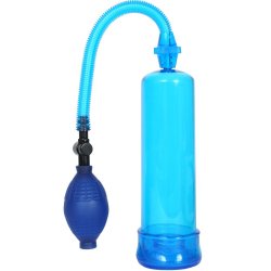 Pump Worx Beginner's Power Pump - Blue Sex Toy Pump Worx Beginner's Power Pump - Blue Sex Toy