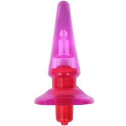 Basically Yours: Sassy Vibra Anal Plug - Pink Sex Toy Basically Yours: Sassy Vibra Anal Plug - Pink Sex Toy