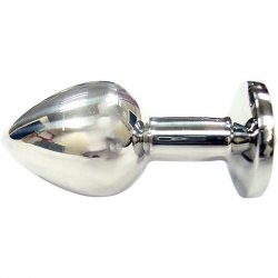 Rouge Jeweled Anal Butt Plug - Small - Yellow Sex Toy Rouge Jeweled Anal Butt Plug - Small - Yellow Sex Toy