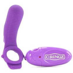 Fantasy C-Ringz Ride N' Glide Couples Ring Sex Toy Fantasy C-Ringz Ride N' Glide Couples Ring Sex Toy