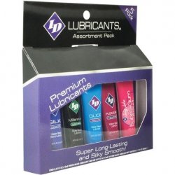 ID Premium Lube - Lubricant Assortment 5 Pack Sex Toy ID Premium Lube - Lubricant Assortment 5 Pack Sex Toy
