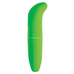 Glow In The Dark Mini G-Spot Vibrator - 5" Sex Toy Glow In The Dark Mini G-Spot Vibrator - 5" Sex Toy