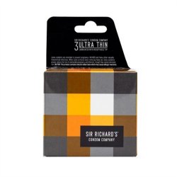Sir Richard's Condoms - Ultra Thin - 3 pk Sex Toy Sir Richard's Condoms - Ultra Thin - 3 pk Sex Toy