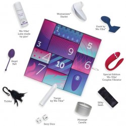 We-Vibe Discover 10 Day Intimate Gift Box Collection Sex Toy We-Vibe Discover 10 Day Intimate Gift Box Collection Sex Toy