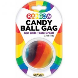 Rainbow Candy Ball Gag Sex Toy Rainbow Candy Ball Gag Sex Toy