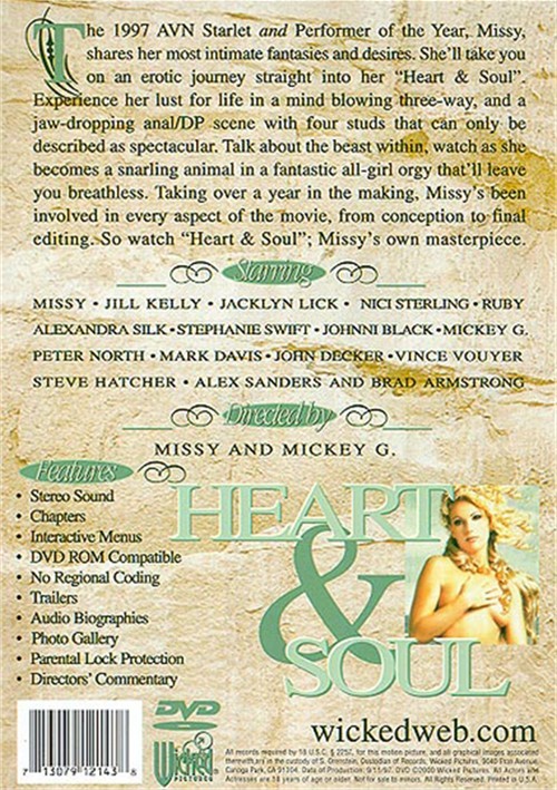 Back cover of Heart And Soul