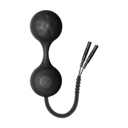 ElectraStim Accessory Silicone Noir Lula Kegel Balls Sex Toy ElectraStim Accessory Silicone Noir Lula Kegel Balls Sex Toy