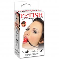 Fetish Fantasy Candy Ball Gag - Cherry Sex Toy Fetish Fantasy Candy Ball Gag - Cherry Sex Toy