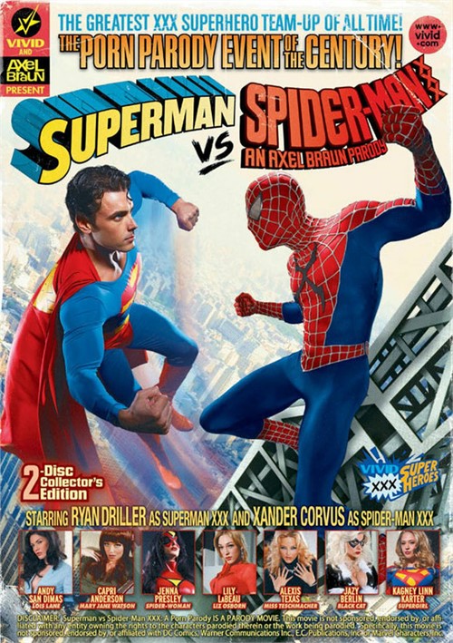 Superman Vs Spider Man Xxx A Porn Parody 2012 Adult Dvd Empire