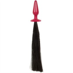 Pony Play Butt Plug/Whip - Medium Sex Toy Pony Play Butt Plug/Whip - Medium Sex Toy
