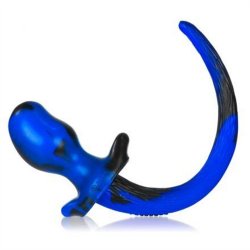 Oxballs Puppy Tail Beagle - Medium - Black/Blue Sex Toy Oxballs Puppy Tail Beagle - Medium - Black/Blue Sex Toy