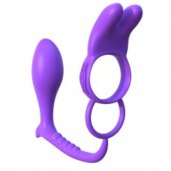 Pipedream Fantasy C-Ringz Ass Gasm Vibrating Rabbit - Purple Sex Toy Pipedream Fantasy C-Ringz Ass Gasm Vibrating Rabbit - Purple Sex Toy