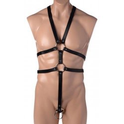 Strict Full Male Body Harness - Black Sex Toy Strict Full Male Body Harness - Black Sex Toy