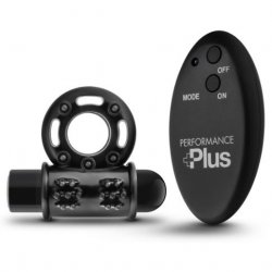 Performance Plus Thunder Wireless Remote Cock Ring - Black Sex Toy Performance Plus Thunder Wireless Remote Cock Ring - Black Sex Toy