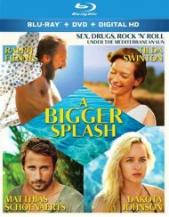 Bigger Splash, A (Blu-ray + DVD + UltraViolet) Blu-ray Movie Bigger Splash, A (Blu-ray + DVD + UltraViolet) Blu-ray Movie