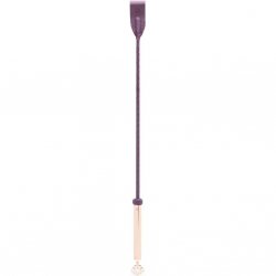 Fifty Shades Freed: Cherished Collection Leather Riding Crop With Gold and Purple Handle Sex Toy Fifty Shades Freed: Cherished Collection Leather Riding Crop With Gold and Purple Handle Sex Toy