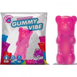 Rock Candy - Gummy Bear 5-function Mini Vibe - Bubblegum Pink Sex Toy Rock Candy - Gummy Bear 5-function Mini Vibe - Bubblegum Pink Sex Toy