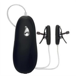Nipple Play Vibrating Heated Nipple Teasers - Black Sex Toy Nipple Play Vibrating Heated Nipple Teasers - Black Sex Toy