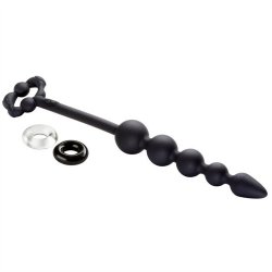 Cloud 9 Pro Sensual - Tapered Silicone Anal Beads - XL - Black Sex Toy Cloud 9 Pro Sensual - Tapered Silicone Anal Beads - XL - Black Sex Toy
