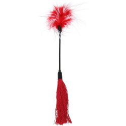 Sex & Mischief: Whip and Tickle - Red/White Sex Toy Sex & Mischief: Whip and Tickle - Red/White Sex Toy