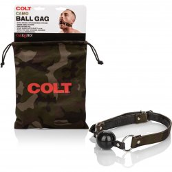 Colt Adjustable Silicone Ball Gag - Camo Sex Toy Colt Adjustable Silicone Ball Gag - Camo Sex Toy