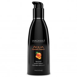 Wicked Aqua Sweet Peach - 2 oz. Sex Toy Wicked Aqua Sweet Peach - 2 oz. Sex Toy