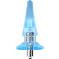 Basically Yours: Sassy Vibra Anal Plug - Blue Sex Toy Basically Yours: Sassy Vibra Anal Plug - Blue Sex Toy