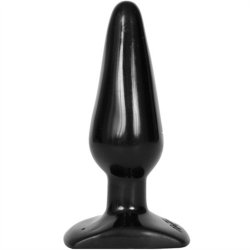 Classic Medium Plug - Black Sex Toy Classic Medium Plug - Black Sex Toy