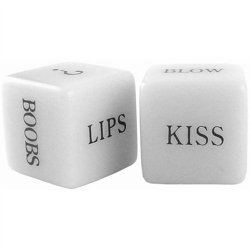 Glow-in-the-Dark Dirty Dice Sex Toy Glow-in-the-Dark Dirty Dice Sex Toy