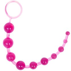 Sassy 10 Anal Beads - Pink Sex Toy Sassy 10 Anal Beads - Pink Sex Toy