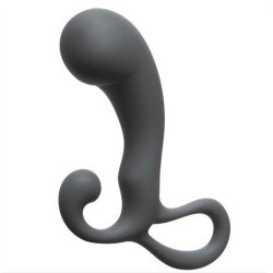 Optimale: Silicone P-Massager - Slate Sex Toy Optimale: Silicone P-Massager - Slate Sex Toy
