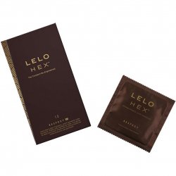 Lelo: Hex Respect XL Hexagonal Latex Condoms - 12 pack Sex Toy Lelo: Hex Respect XL Hexagonal Latex Condoms - 12 pack Sex Toy