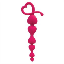 Curve Novelties Gossip Hearts On a String - Magenta Sex Toy Curve Novelties Gossip Hearts On a String - Magenta Sex Toy