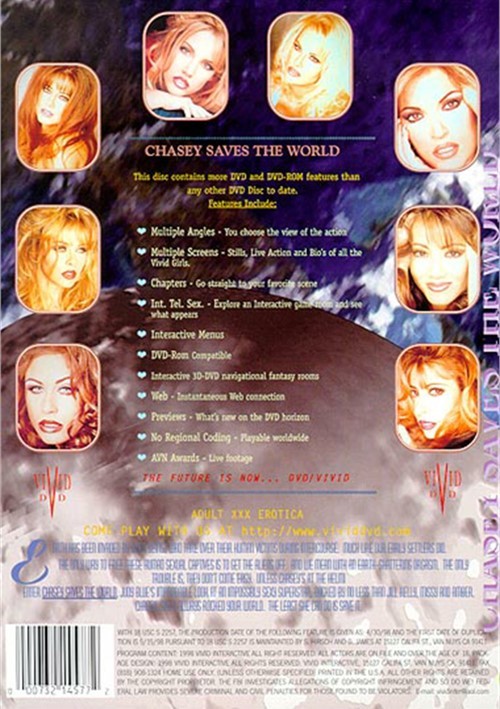 Back cover of Chasey Saves The World