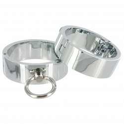 Master Series: Chrome Slave Bracelet - Small Sex Toy Master Series: Chrome Slave Bracelet - Small Sex Toy