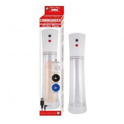 Commander Electric Pump - Clear Sex Toy Commander Electric Pump - Clear Sex Toy