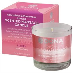 Dona Scented Massage Candle - Blushing Berry - 4.75oz. Sex Toy Dona Scented Massage Candle - Blushing Berry - 4.75oz. Sex Toy