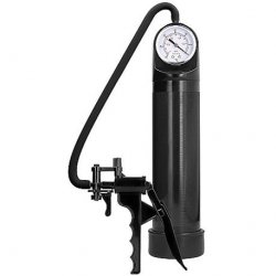 Pumped: Elite Pump with Advanced PSI Gauge - Black Sex Toy Pumped: Elite Pump with Advanced PSI Gauge - Black Sex Toy