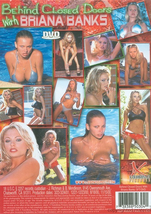 Behind Closed Doors With Briana Banks Soft Core 2001 Adult Dvd Empire 