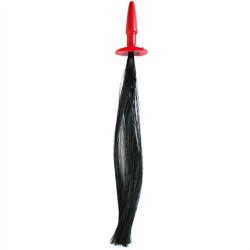 Pony Play Butt Plug/Whip - Small Sex Toy Pony Play Butt Plug/Whip - Small Sex Toy