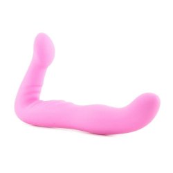 Fetish Fantasy Elite 8" Strapless Strap On - Pink Sex Toy Fetish Fantasy Elite 8" Strapless Strap On - Pink Sex Toy