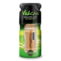 Vulcan - Realistic Vibrating Ass - Mocha Sex Toy Vulcan - Realistic Vibrating Ass - Mocha Sex Toy