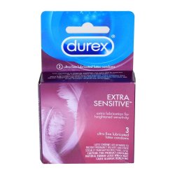 Durex Extra Sensitive Lubricated - 3 Pack Sex Toy Durex Extra Sensitive Lubricated - 3 Pack Sex Toy