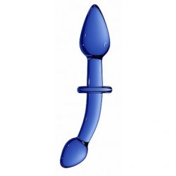 Shots Toys: Chrystalino Double - Blue Sex Toy Shots Toys: Chrystalino Double - Blue Sex Toy