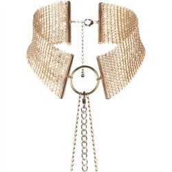 Bijoux Indiscrets: Desir Metallique Collar - Gold Sex Toy Bijoux Indiscrets: Desir Metallique Collar - Gold Sex Toy