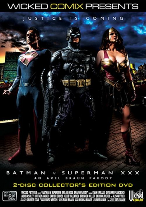 Batman V. Superman XXX: An Axel Braun Parody porn movie from Wicked Pictures.