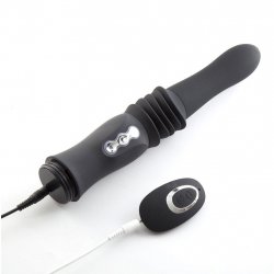 Maia: Max Thrusting Portable Love Machine - Black Sex Toy Maia: Max Thrusting Portable Love Machine - Black Sex Toy