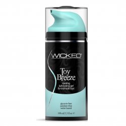 Wicked Toy Breeze Waterbased Cooling Lubricant - 3.3 oz. Sex Toy Wicked Toy Breeze Waterbased Cooling Lubricant - 3.3 oz. Sex Toy